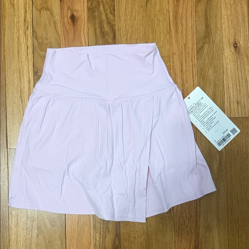 Lululemon Athletica Soft Pink Wrap Skirt